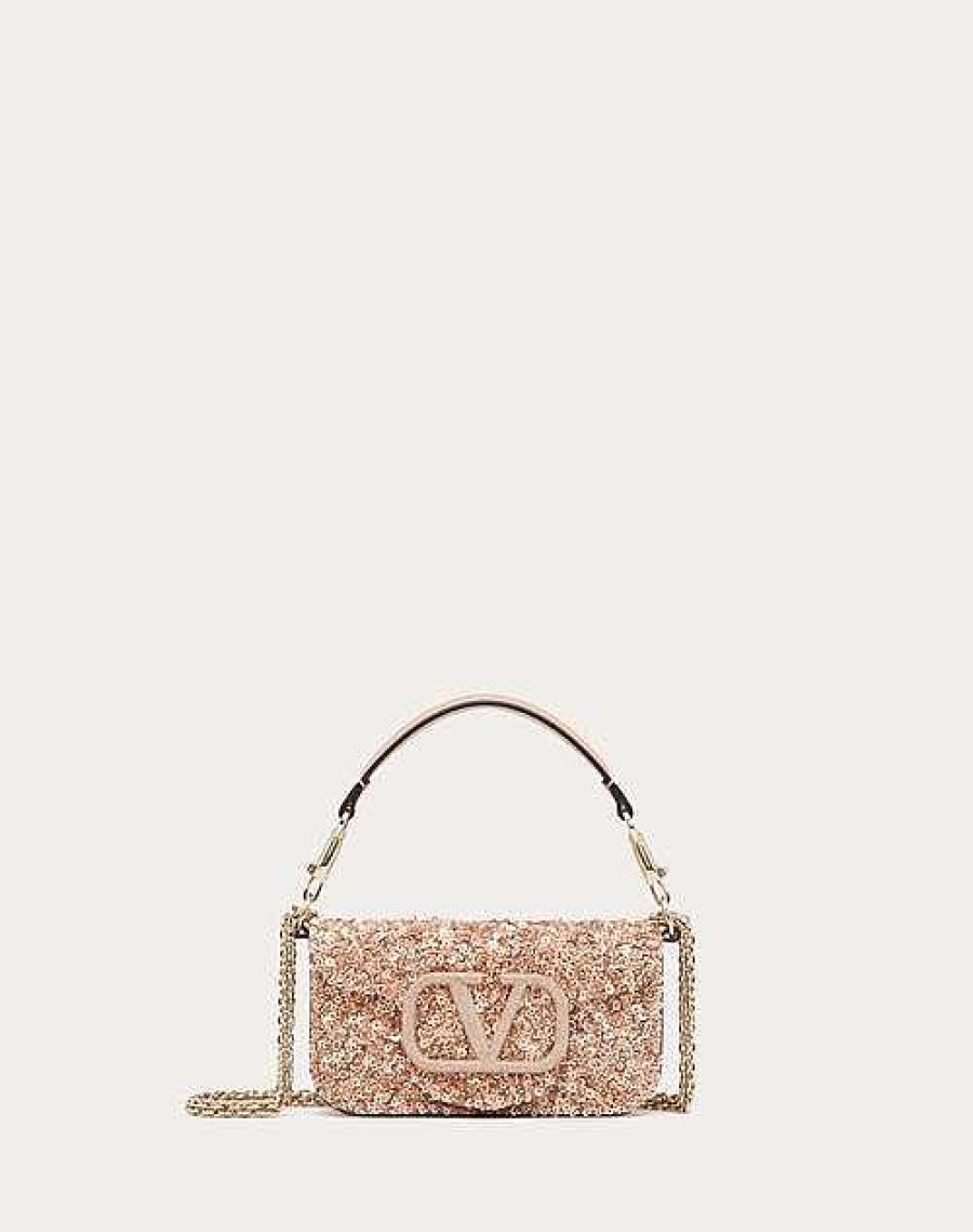 Valentino Loco Embroidered Small Shoulder Bag | Shoulder Bags