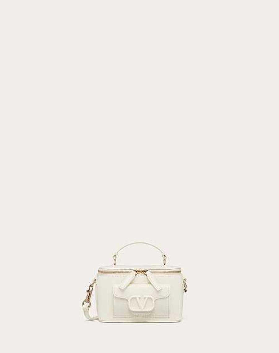 Valentino Mini Valentino Garavani Loco Handbag In Calfskin | Mini Bags