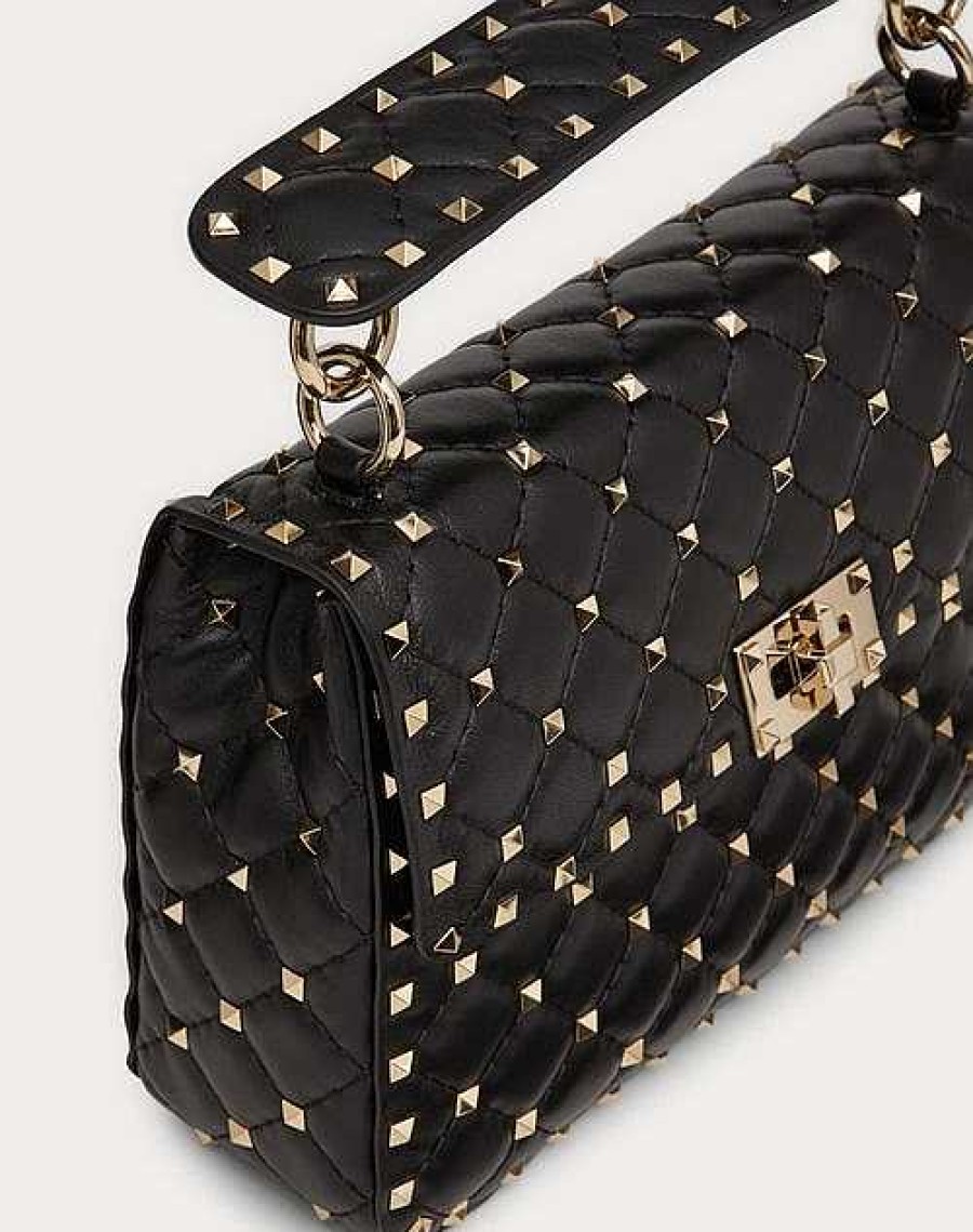 Valentino Medium Nappa Rockstud Spike Bag | Shoulder Bags