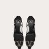 Valentino Vlogo Signature Satin Slingback Pumps 80Mm | Pumps