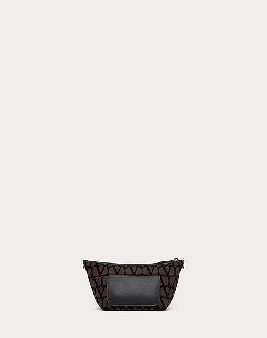 Valentino Toile Iconographe Shoulder Bag With Leather Details | Shoulder Bags