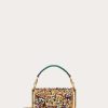 Valentino Small Loco Shoulder Bag With 3D Embroidery | Shoulder Bags