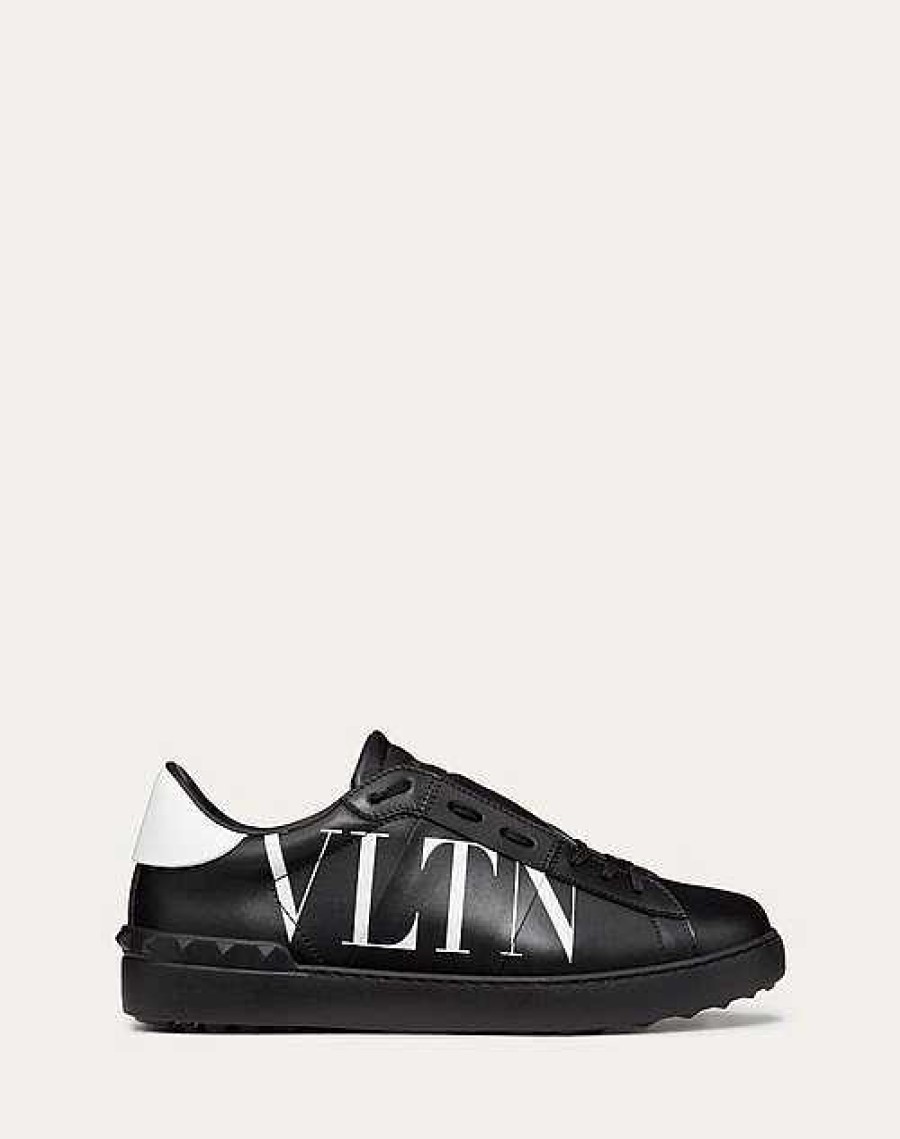 Valentino Open Sneaker With Vltn Print | Sneakers