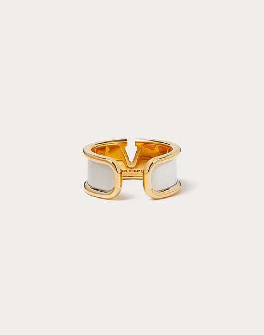 Valentino Vlogo Signature Metal Ring | Jewelry