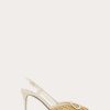 Valentino Vlogo Signature Woven Nappa Slingback Pump 80Mm | Pumps