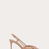 Valentino Vlogo Signature Patent Leather Slingback Pump 80Mm / 3.15 In. | Pumps