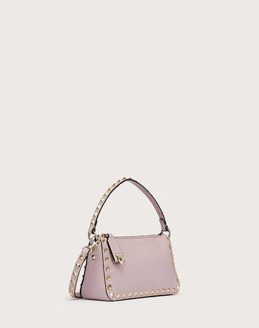 Valentino Small Rockstud Grainy Calfskin Crossbody Bag | Shoulder Bags