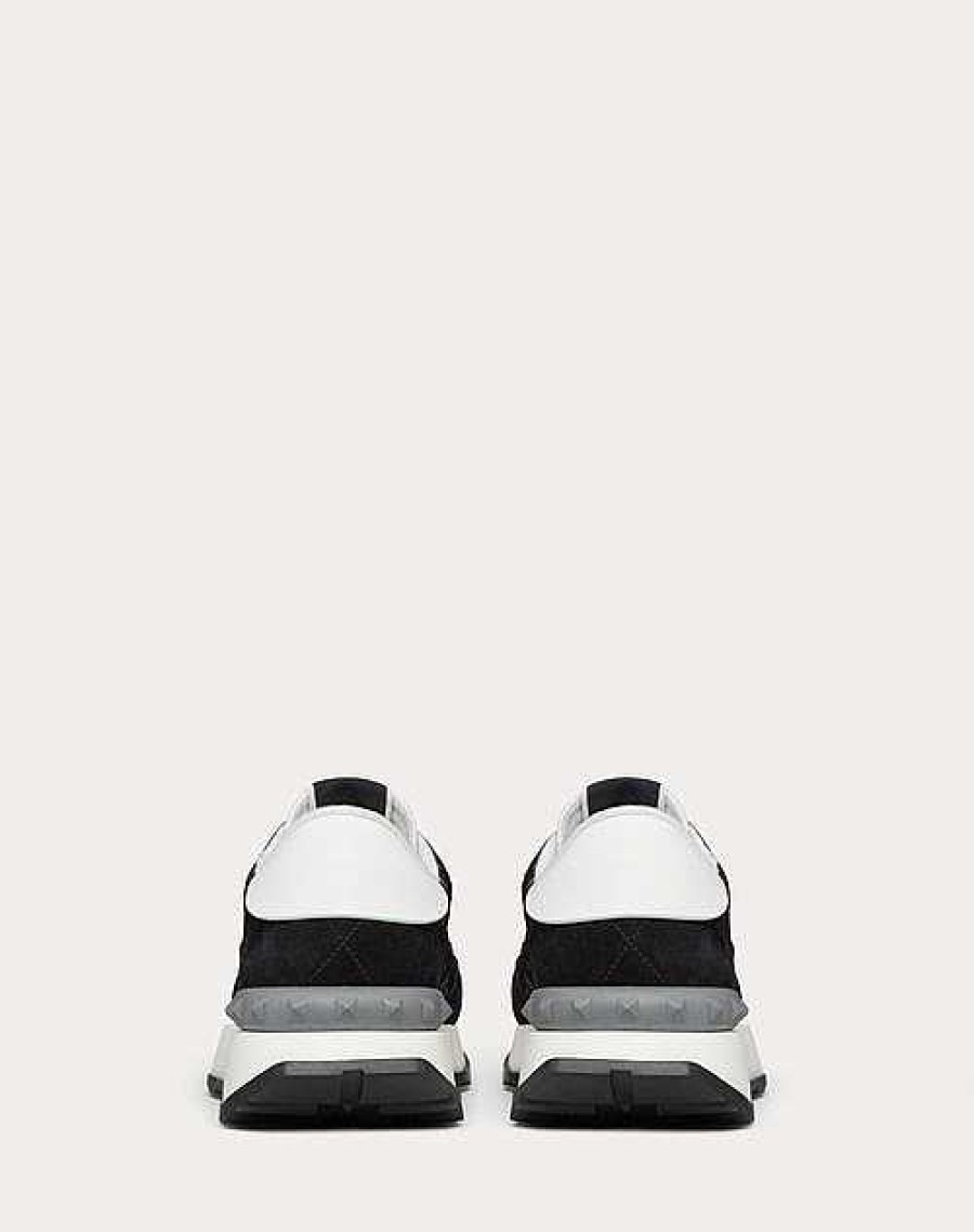 Valentino Lace And Mesh Lacerunner Sneaker | Sneakers