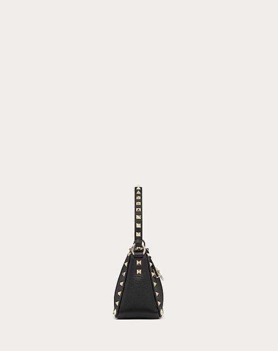 Valentino Small Rockstud Grainy Calfskin Crossbody Bag | Shoulder Bags