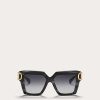 Valentino I - Squared Acetate Vlogo Frame | Eyewear