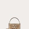 Valentino Small Loco Shoulder Bag With Rhinestone Animalier Pattern | Shoulder Bags