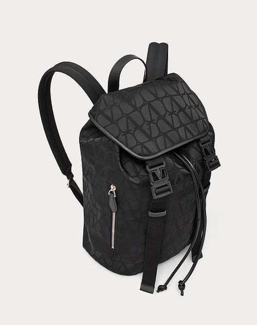 Valentino Iconographe Nylon Backpack | Backpacks