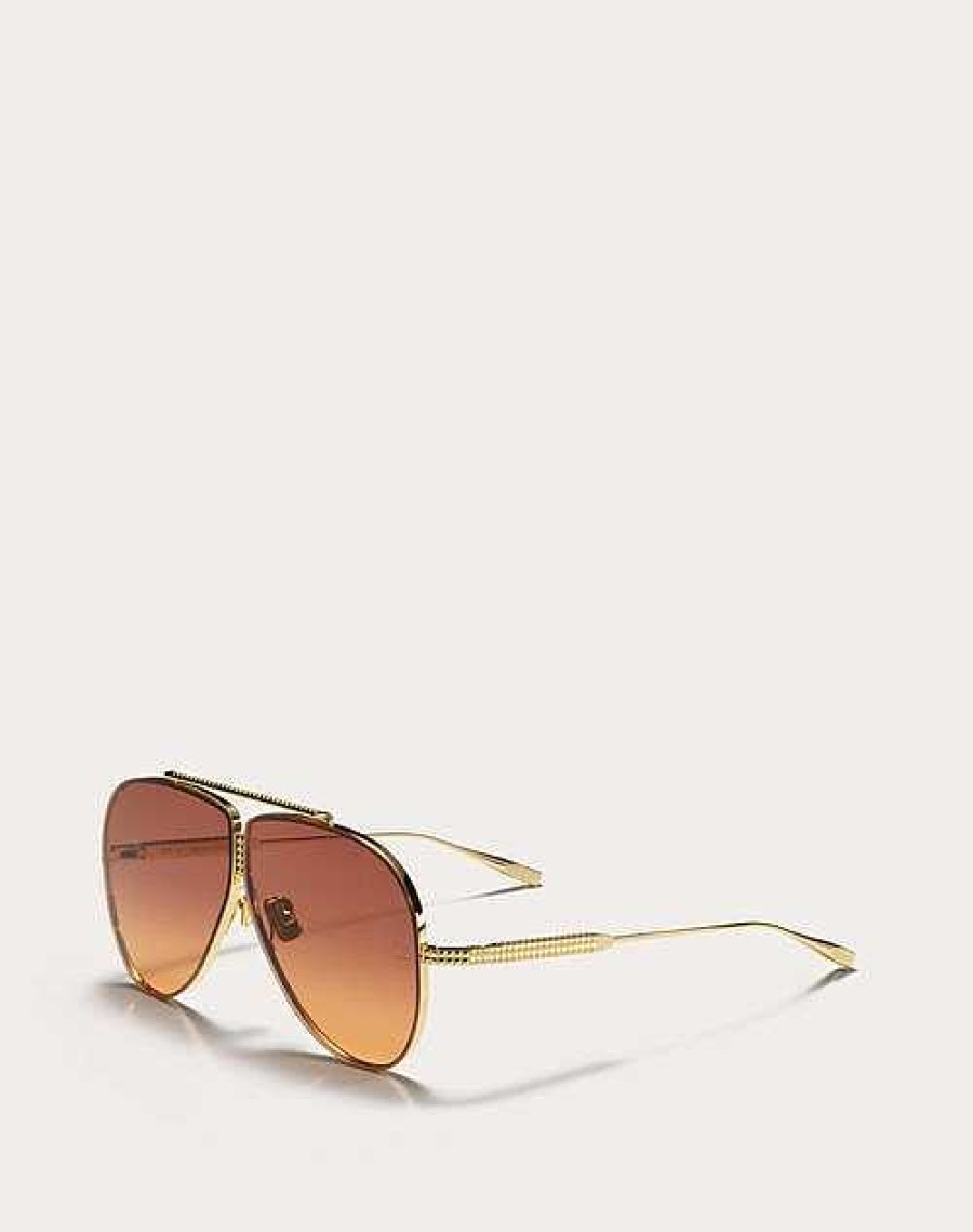 Valentino Xvi - Pilot Titanium Stud Frame | Eyewear