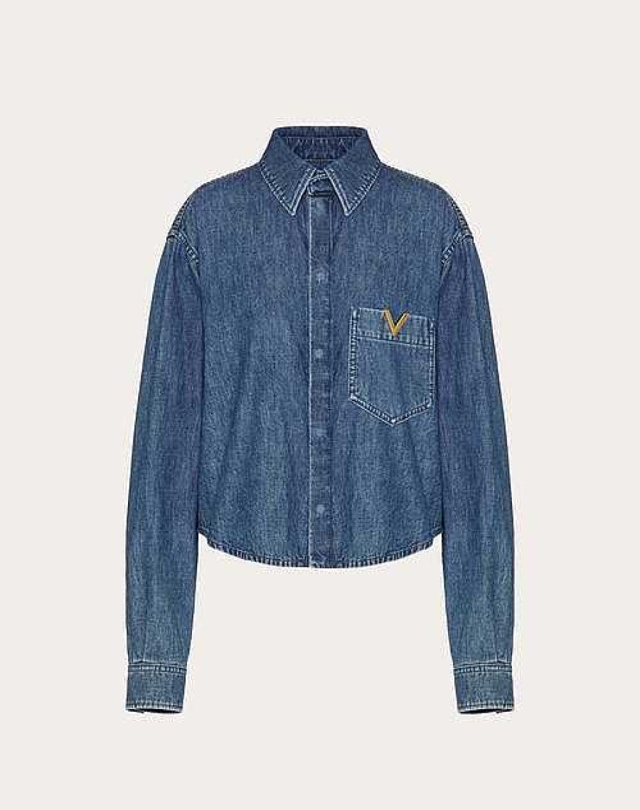 Valentino Chambray Shirt | Denim