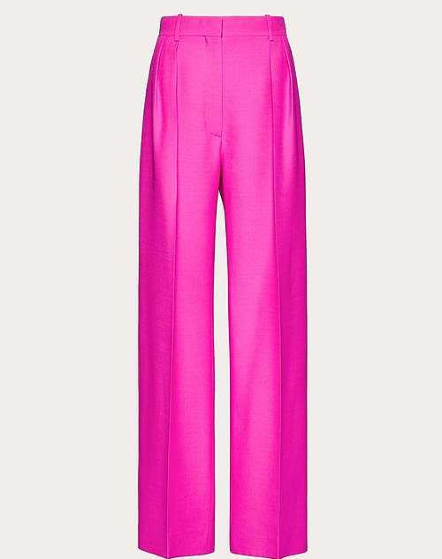 Valentino Crepe Couture Trousers | Pants And Shorts