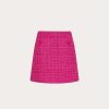 Valentino Glaze Tweed Light Miniskirt | Skirts