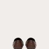 Valentino Vlogo Signature Grainy Calfskin Driving Shoe | Lace-Ups And Loafers