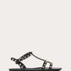 Valentino Rockstud Flat Rubber Sandal | Sandals