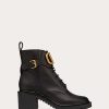 Valentino Vlogo Signature Calfskin Combat Boot 70 Mm | Boots