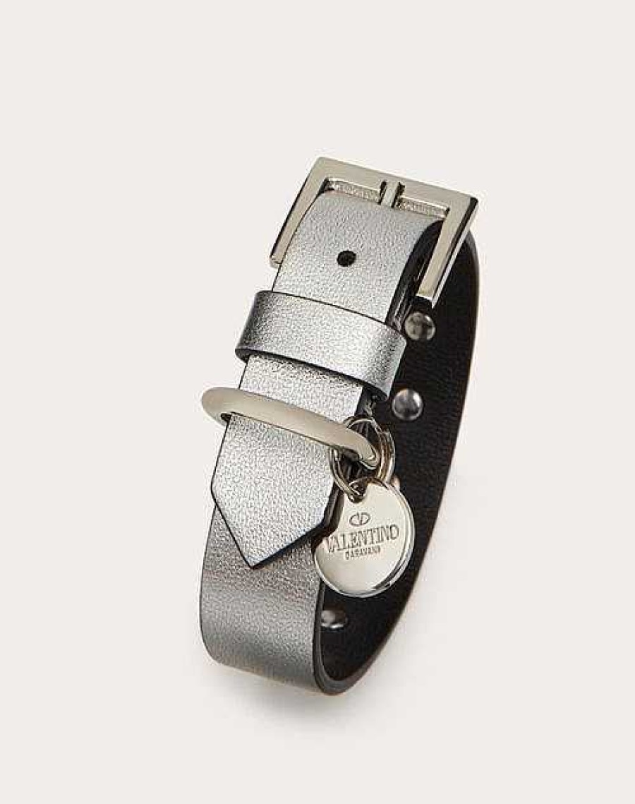 Valentino Valentino Garavani Rockstud Pet Collar 20 Mm | Valentino Pet Accessories