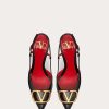 Valentino Vlogo Signature Calfskin Slingback Platform Pump 120Mm | Pumps