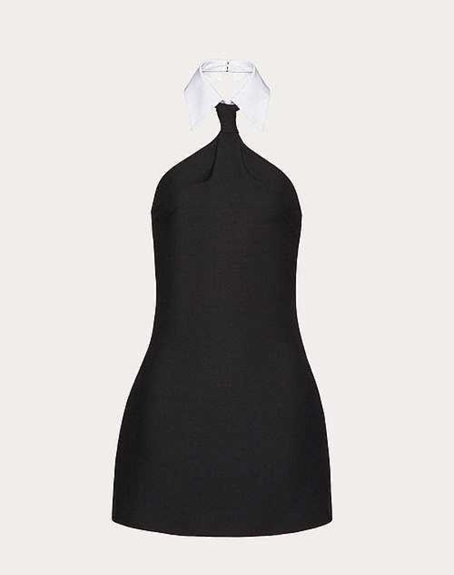 Valentino Crepe Couture Short Dress | Dresses