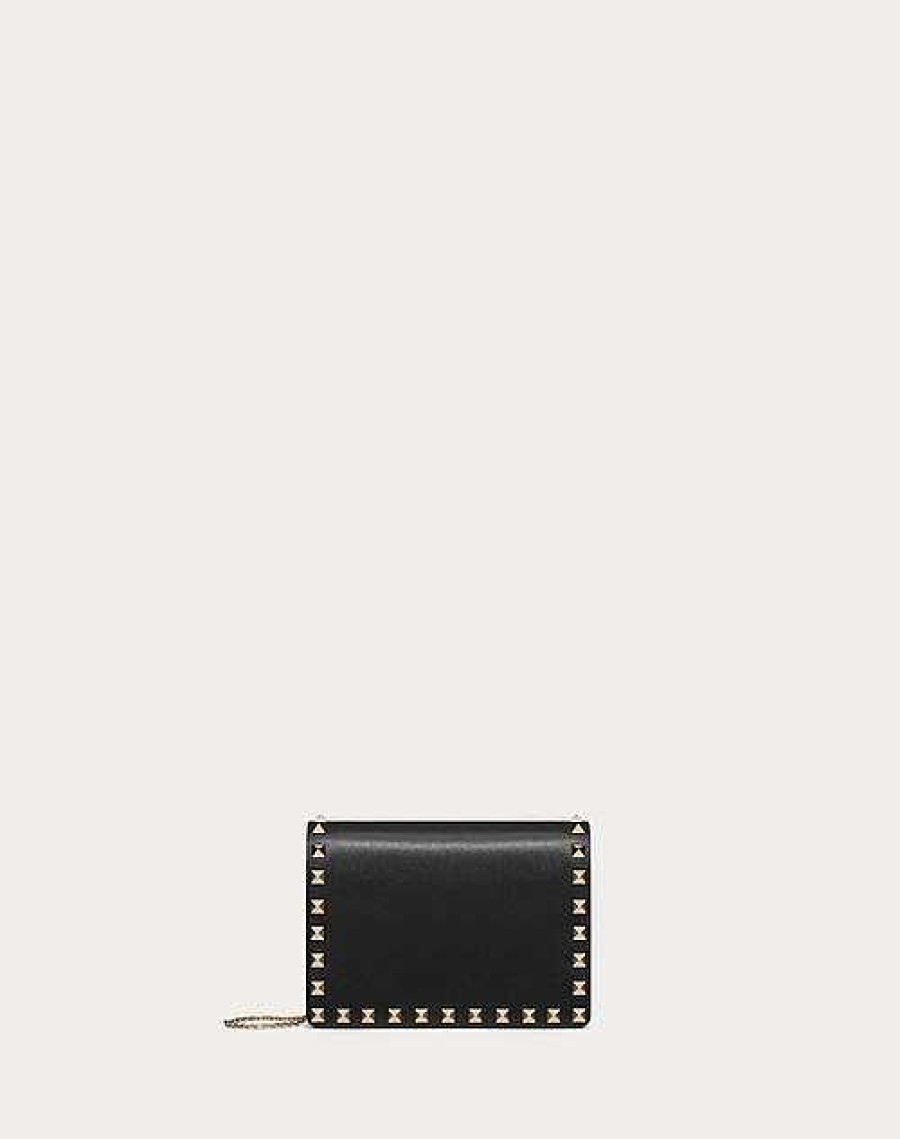 Valentino Rockstud Calfskin Chain Pouch | Mini Bags