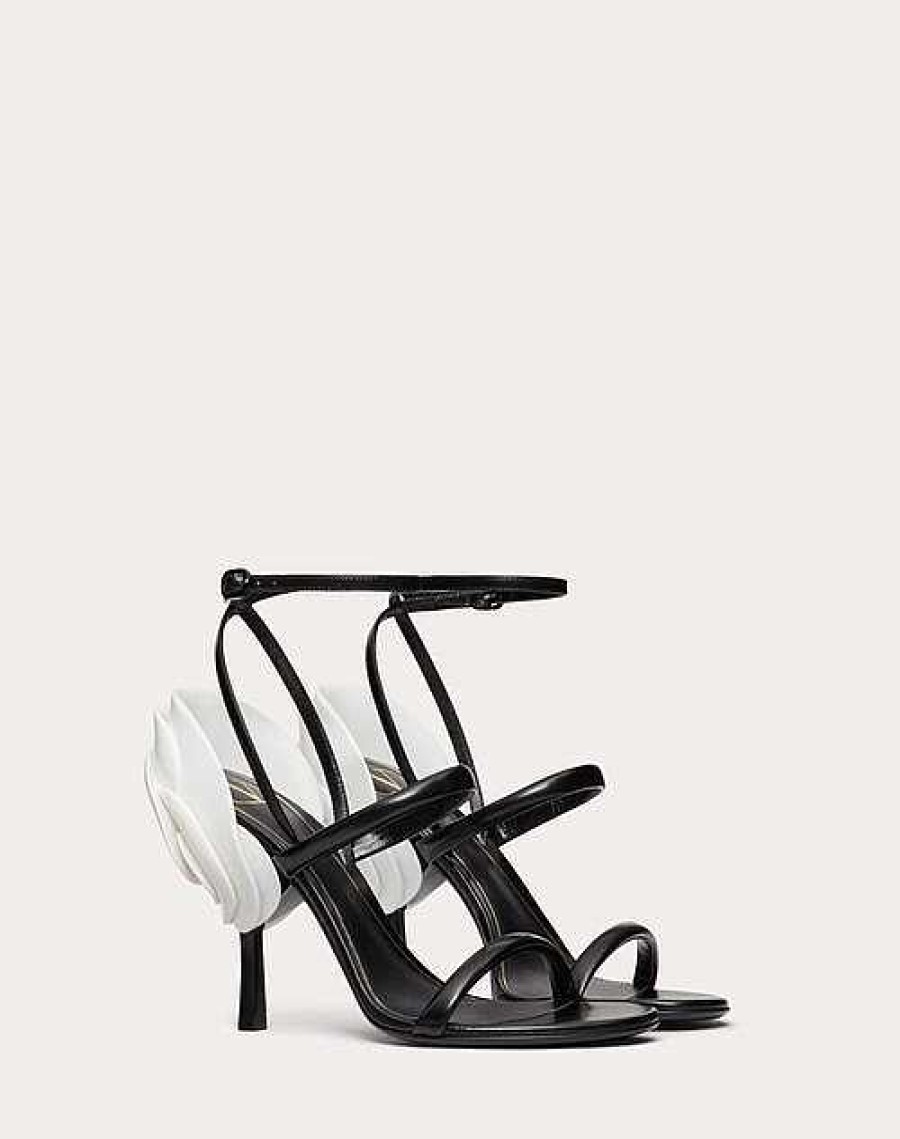 Valentino Roserouche Sandal 1959 In Calfskin 100Mm | Sandals