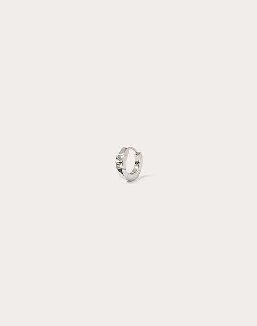 Valentino Mini Vlogo Signature Single Metal Earring | Jewelry