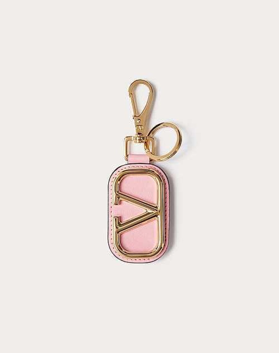 Valentino Vlogo Signature Calfskin Key Chain | Wallets And Small Leather Goods