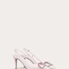 Valentino Vlogo Signature Decollete Calfskin Slingback With Degrade Crystals 80Mm | Pumps