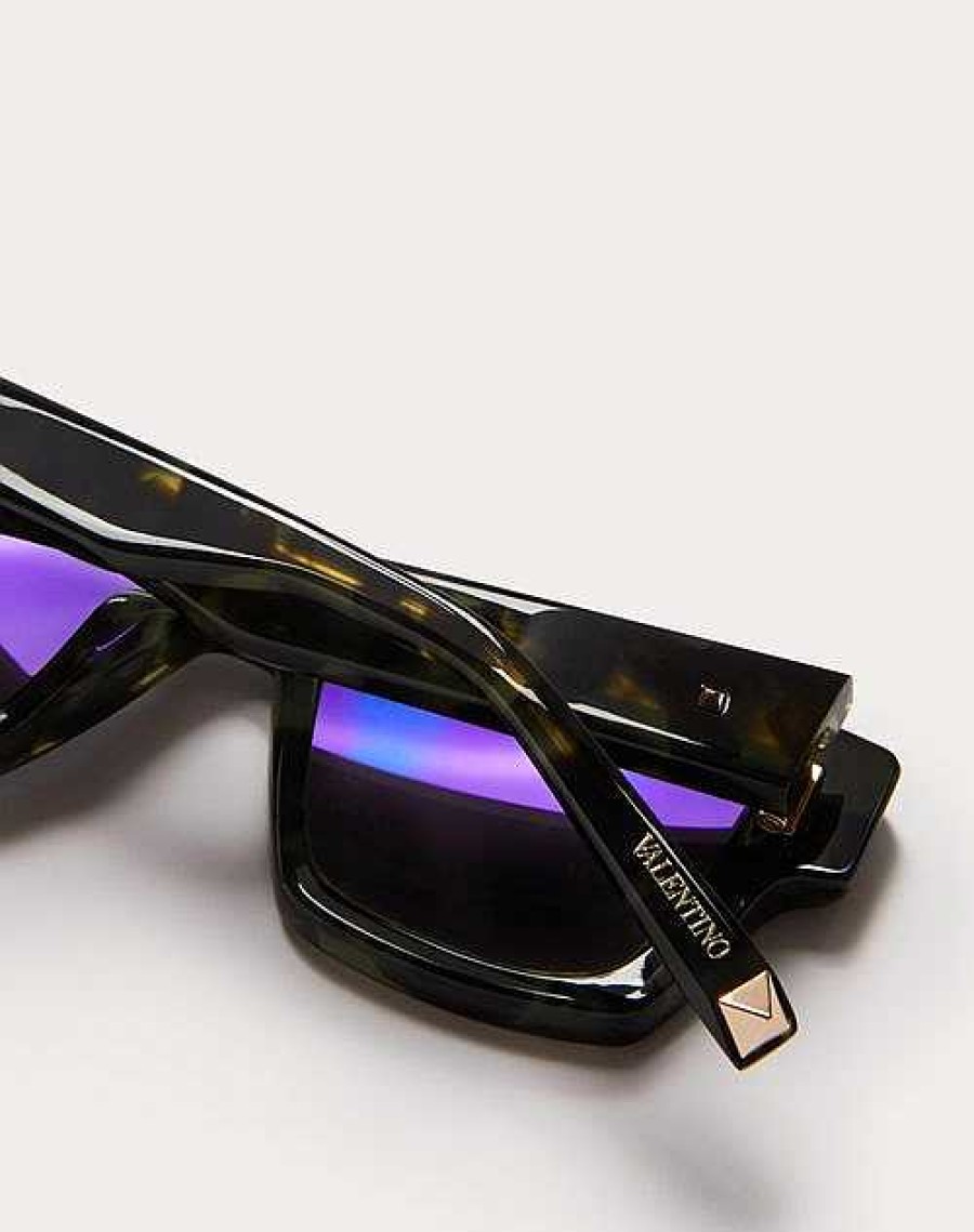 Valentino Xxii - Rectangular Acetate Frame | Eyewear