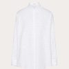 Valentino Cotton Poplin Shirt With Toile Iconographe Pattern | Shirts