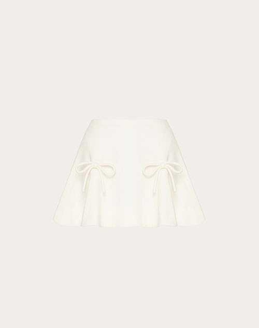 Valentino Crepe Couture Mini Skirt | Skirts