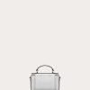 Valentino Mini Loco Handbag In Metallic Calfskin | Mini Bags