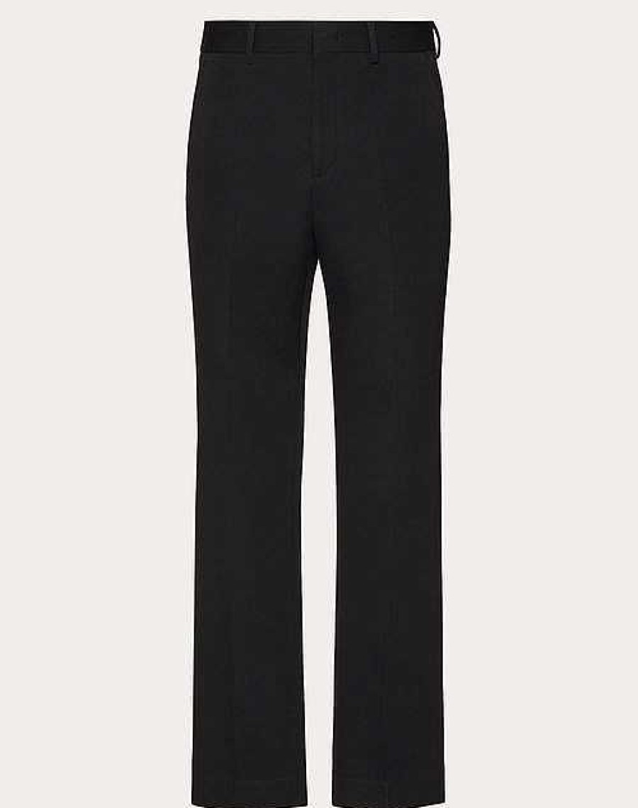 Valentino Wool Grisaille Pants | Pants And Shorts