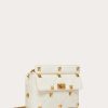 Valentino Large Roman Stud The Shoulder Bag In Nappa With Chain | Shoulder Bags