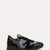 Valentino Mesh Fabric Camouflage Rockrunner Sneaker | Sneakers