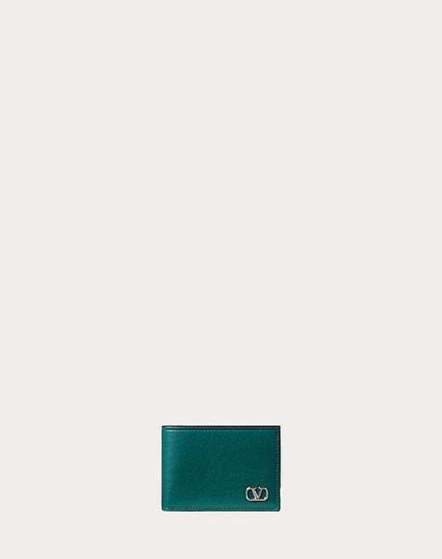 Valentino Vlogo Signature Us Dollar Wallet | Wallets And Small Leather Goods