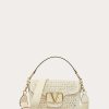 Valentino Valentino Garavani Alltime Woven Leather Shoulder Bag | Shoulder Bags