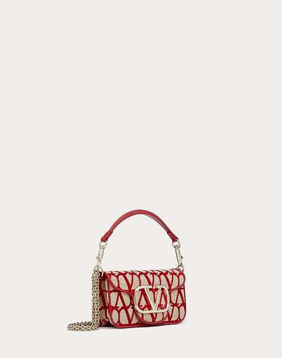 Valentino Small Valentino Garavani Loco Toile Iconographe Shoulder Bag | Shoulder Bags