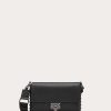 Valentino Rockstud Grainy Calfskin Crossbody Bag | Shoulder Bags