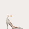 Valentino Valentino Garavani Tan-Go Pump With Crystals 100Mm | Pumps