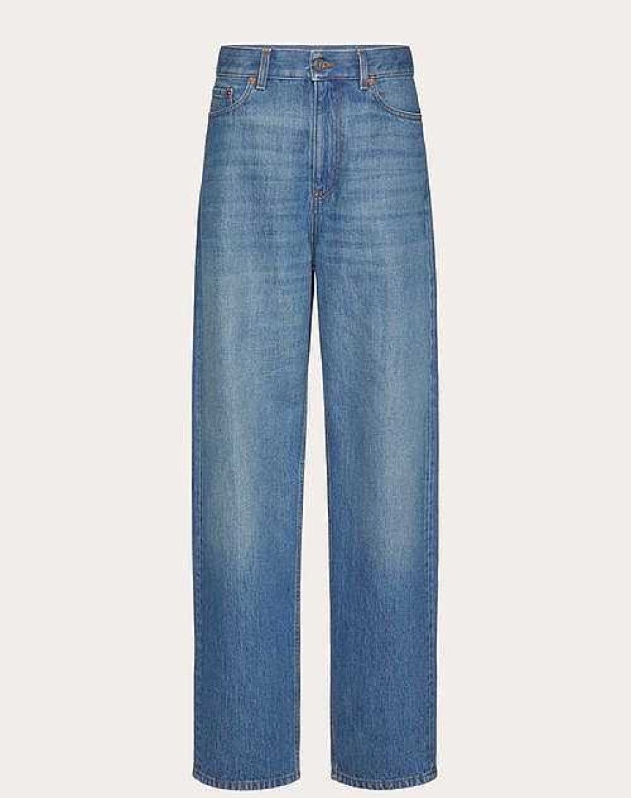 Valentino Medium Denim Trousers | Denim