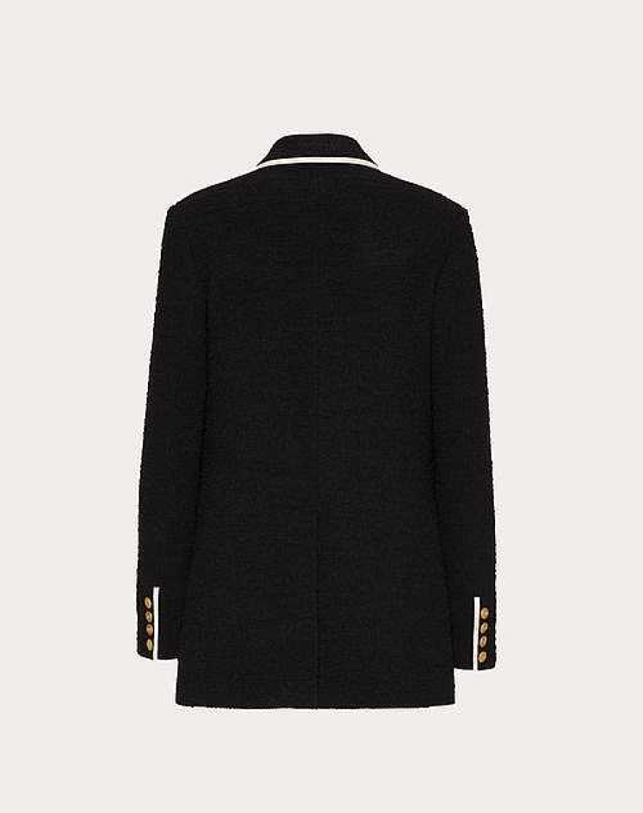 Valentino Light Wool Tweed Blazer | Jackets And Blazers