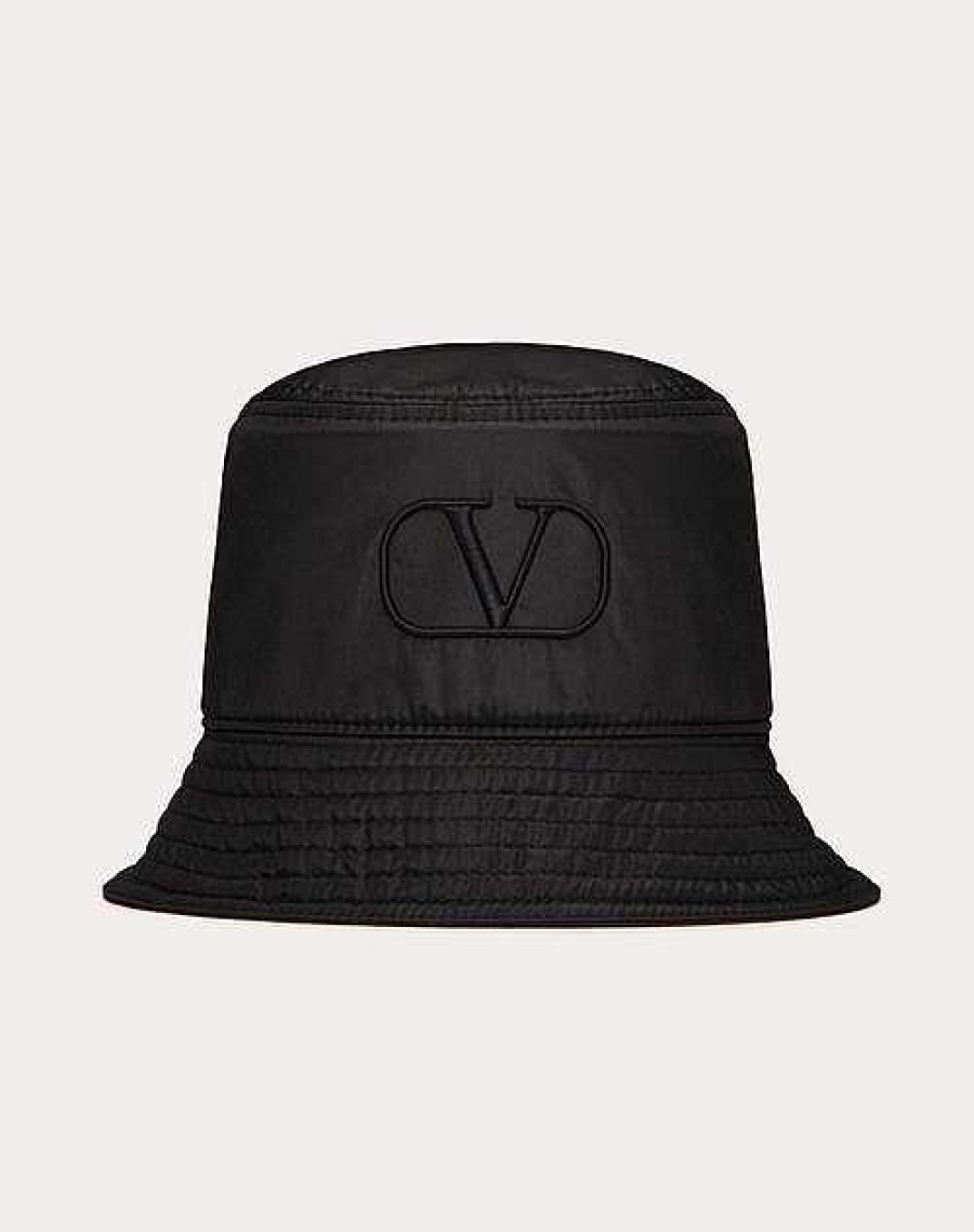 Valentino Vlogo Signature Silk Bucket Hat | Hats And Gloves