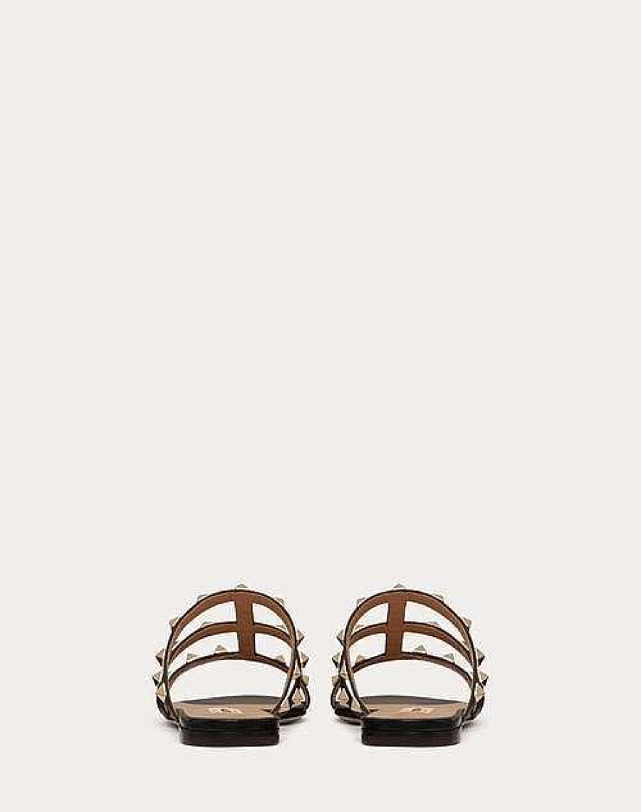 Valentino Rockstud Flat Slide Sandal | Sandals