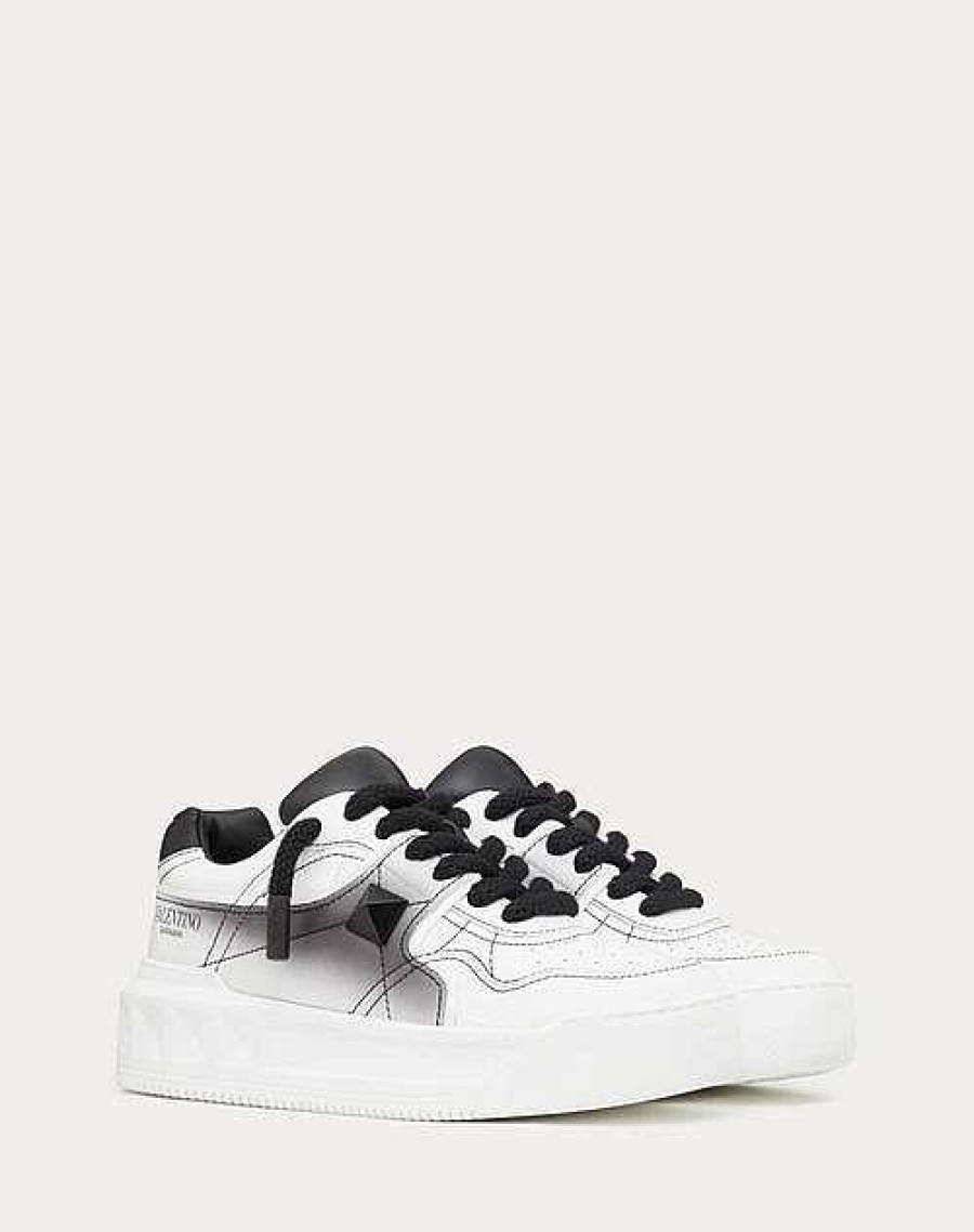 Valentino One Stud Xl Nappa Leather Low-Top Sneaker | Sneakers