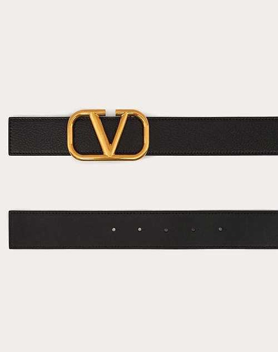 Valentino Vlogo Signature Belt In Ombre Cowhide | Belts