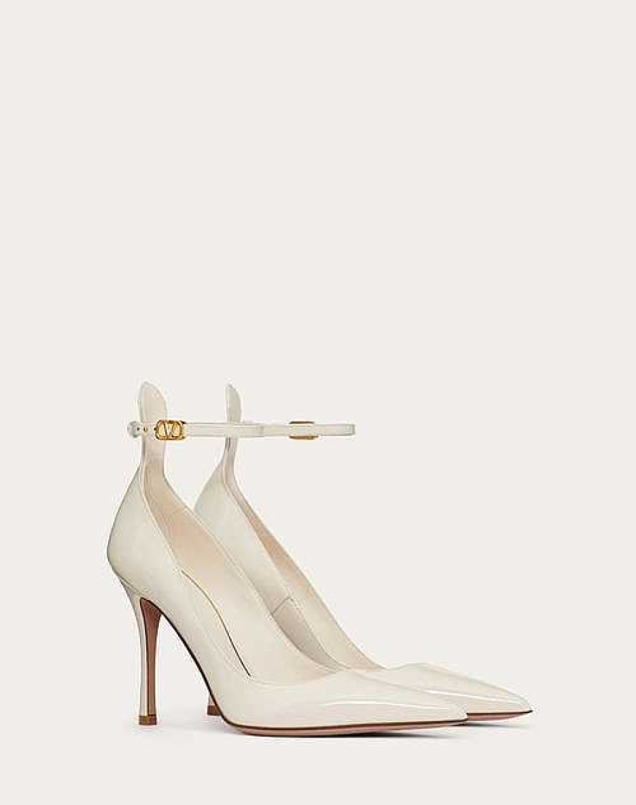 Valentino Valentino Garavani Tan-Go Patent Leather Pump 100Mm | Pumps